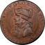 UK 1/2 Penny (Hampshire - Emsworth J. Stride) EARL HOWE & THE GLORIOUS FIRST OF JUNE coin obverse