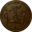 UK 1/2 Penny Middlesex - Kelly's Saddlery ND  KELLYS PATENT SADLERY &c SOLD CHEAP coin reverse
