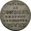UK 1/2 Penny (Suffolk - Ipswich J. Conder) PAYABLE AT CONDER'S DRAPERY WAREHOUSE IPSWICH coin reverse