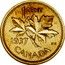 Canada 1 Cent George VI Specimen Pattern Thick planchet 1937 KM# TS5 1 CENT 1937 CANADA coin reverse