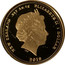 New Zealand 1 Dollar 200th anniversary of the birth of Queen Victoria 2019 Proof NEW ZEALAND .917 AU 4 G ELIZABETH II 1 DOLLAR coin obverse