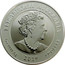 Australia 1 Dollar 50th Anniversary of the Moon Landing (coloured) 2019 ELIZABETH II AUSTRALIA 1OZ 9999 AG 2019 1 DOLLAR J.C coin obverse