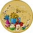 Australia 1 Dollar 6th Portrait - Happy Birthday 2020 P UNC HAPPY BIRTHDAY P coin reverse