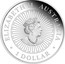 Australia 1 Dollar Australian Opal Lunar Mouse 2020 P ELIZABETH II AUSTRALIA JC 1 DOLLAR coin obverse