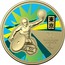 Australia 1 Dollar Australian Paralympic Team Wheelchair Rugby 2020 UNC in Coincard (Mintage tba) PARALYMPICS AUSTRALIA coin reverse