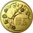 Australia 1 Dollar Lunar Year of the Rat 2020 鼠 YEAR OF THE RAT BK coin reverse