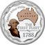 Australia 1 Dollar The First Fleet 2009 CAPTAIN ARTHUR PHILLIP THE FIRSR FLEET 1788 1 OZ 999 SILVER coin reverse