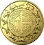Australia 1 Dollar Year of the Rat 2020 福 BK coin reverse