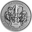 Canada 10 Dollars The Kraken - Creatures of the North 2020 FINE SILVER 2 OZ ARGENT PUR CANADA 9999 coin reverse