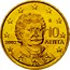 Greece 10 Euro Cent 2002 KM# 184 Euro Coinage 10 ΛΕΠΤΑ ΡΗΓΑΣ ΦΕΡΑΙΟΣ 2002 coin obverse