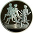 Greece 10 Euro Summer Olympics 2004 in Athens - Relay (2003) Proof KM# 196 coin reverse