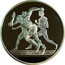Greece 10 Euro Summer Olympics 2004 in Athens - Running 2004 Proof KM# 190 coin reverse