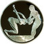 Greece 10 Euro Summer Olympics 2004 in Athens - Swimming (2003) Proof KM# 200 coin reverse
