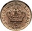 Greece 10 Lepta George I 1895 A KM# 59 ΒΑΣΙΛΕΙΟΝ ΤΗΣ ΕΛΛΑΔΟΣ 1895 A BOΡΡΕΛ coin obverse