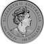 Australia 100 Dollars 6th Portrait - Year of the Mouse 2020 P BU ELIZABETH II AUSTRALIA JC 1 OZ 9995 PT 100 DOLLARS coin obverse