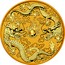 Australia 100 Dollars Double Dragon 2020  coin reverse