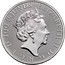 UK 100 Pounds Queen's Beasts The Falcon 2020 100 POUNDS ELIZABETH II D G REG F D coin obverse