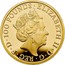 UK 100 Pounds Year of the Rat 2020 Proof ELIZABETH II D G REG F D 100 POUNDS coin obverse