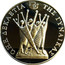 Greece 1000 Drachmes Women's Decade 1985 Proof KM# 148 Ο.Η.Ε ΔΕΚΑΕΤΙΑ ΤΗΣ ΓΥΝΑΙΚΑΣ coin reverse
