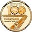 Greece 10000 Drachmes Volleyball Centenary 1994 Proof KM# 163 ΕΚΑΤΟΝΤΑΕΤΗΡΙΔΑ ΒΟΛΛΕΥ 1895-1995 coin reverse