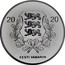 Estonia 15 Euro 150th anniversary of the birth of Juri Jaakson 2020 EESTI VABARIIK 20 20 coin reverse