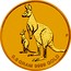 Australia 2 Dollars 6th Portrait - Mini Roo 2020 P P 0.5 GRAM 9999 GOLD coin reverse