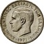 Greece 2 Drachmai National Revolution. Regime of the Colonels 1971 KM# 99 ΚΩΝΣΤΑΝΤΙΝΟΣ ΒΑΣΙΛΕΥΣ ΤΩΝ ΕΛΛΗΝΩΝ coin obverse