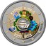 Cyprus 2 Euro 10 Years of Euro Banknotes and Coins (Coloured) 2012 2 EURO LL coin obverse