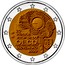 Slovakia 2 Euro 20th Anniversary of the Entry of Slovak Republic to the OECD 2020 MK 20 VÝROČIE VSTUP SR DO OECD SLOVENSKO 2020 coin obverse