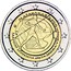 Greece 2 Euro 2500th Anniversary of the Battle of Marathon 2010 KM# 236 ΜΑΡΑΘΩΝΑΣ 2500 ΧΡΟΝΙΑ ΓΣ ΕΛΛΗΝΙΚΗ ΔΗΜΟΚΡΑΤΙΑ 490 Π.Χ. 2010 Μ.Χ. coin obverse