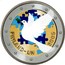 Finland 2 Euro 60th Anniversary - Finland (Coloured) 2005 FINLAND - UN 2005 M K coin reverse