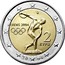 Greece 2 Euro Olympic Summer Games in Athens 2004 KM# 209 ATHENS 2004 2 ΕΥΡΩ 20 04 coin obverse