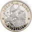 UK 2 Pounds 400th Anniversary of the Sailing of Mayflower 2020 Proof 1620 2020 MAYFLOWER coin reverse