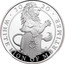 UK 2 Pounds Queen's Beasts - White Lion of Mortimer 2020 Proof WHITE LION OF MORTIMER 2020 coin reverse