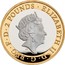 UK 2 Pounds Samuel Pepys (Piedfort) 2019 Proof ELIZABETH II∙D∙G∙REG∙F∙D∙2 POUNDS∙ J.C coin obverse
