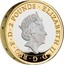 UK 2 Pounds Victory in Europe Day (Piedfort) 2020 Proof ELIZABETH II ∙ D ∙ G ∙ REG ∙ F ∙ D ∙ 2 POUNDS coin obverse