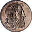 Greece 20 Drachmai Poseidon 1930 KM# 73 ΠΟΣΕΙΔΩΝ coin obverse