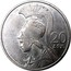 Greece 20 Drachmai Regime of the Colonels 1973 KM# 112 20 ΔΡΧ. coin reverse
