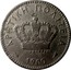 Greece 20 Lepta George I 1900 A KM# 5 ΚΡΗΤΙΚΗ ΠΟΛΙΤΕΙΑ Α ΒΟΡΡΕΛ 1900 coin obverse
