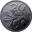 Greece 20 Lepta Phoenix without soldier 1973 KM# 105 20 ΛΕΠΤΑ coin reverse
