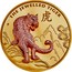 Australia 2000 Dollars 6th Portrait - The Jewelled Tiger 2020 P Proof THE JEWELLED TIGER 虎 P NM coin reverse