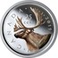 Canada 25 Cents Caribou (colored) 2019 CANADA 2019 25 CENTS H coin reverse