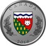 Canada 25 Cents Heraldic Emblems of Canada - Nord West Territories 2018 CANADA 2018 coin reverse