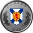 Canada 25 Cents Heraldic Emblems of Canada - Nova Scotia 2018 CANADA 2018 coin reverse