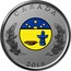 Canada 25 Cents Heraldic Emblems of Canada - Nunavut 2018 CANADA 2018 coin reverse