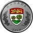 Canada 25 Cents Heraldic Emblems of Canada - Prince Edward Island 2018 CANADA 2018 coin reverse