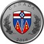 Canada 25 Cents Heraldic Emblems of Canada - Yukon 2018 CANADA 2018 coin reverse