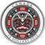 Canada 25 Dollars Singing Moon Mask (colored) 2015 Proof CANADA 25 DOLLARS 2015 coin reverse