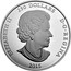 Canada 250 Dollars Eyes of the Cougar 2015 KM# 2051 ELIZABETH II 250 DOLLARS D G REGINA 2015 coin obverse