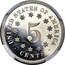 USA 5 Cents (Shield Nickel Without Rays Pattern) UNITED STATES OF AMERICA 5 CENTS coin reverse